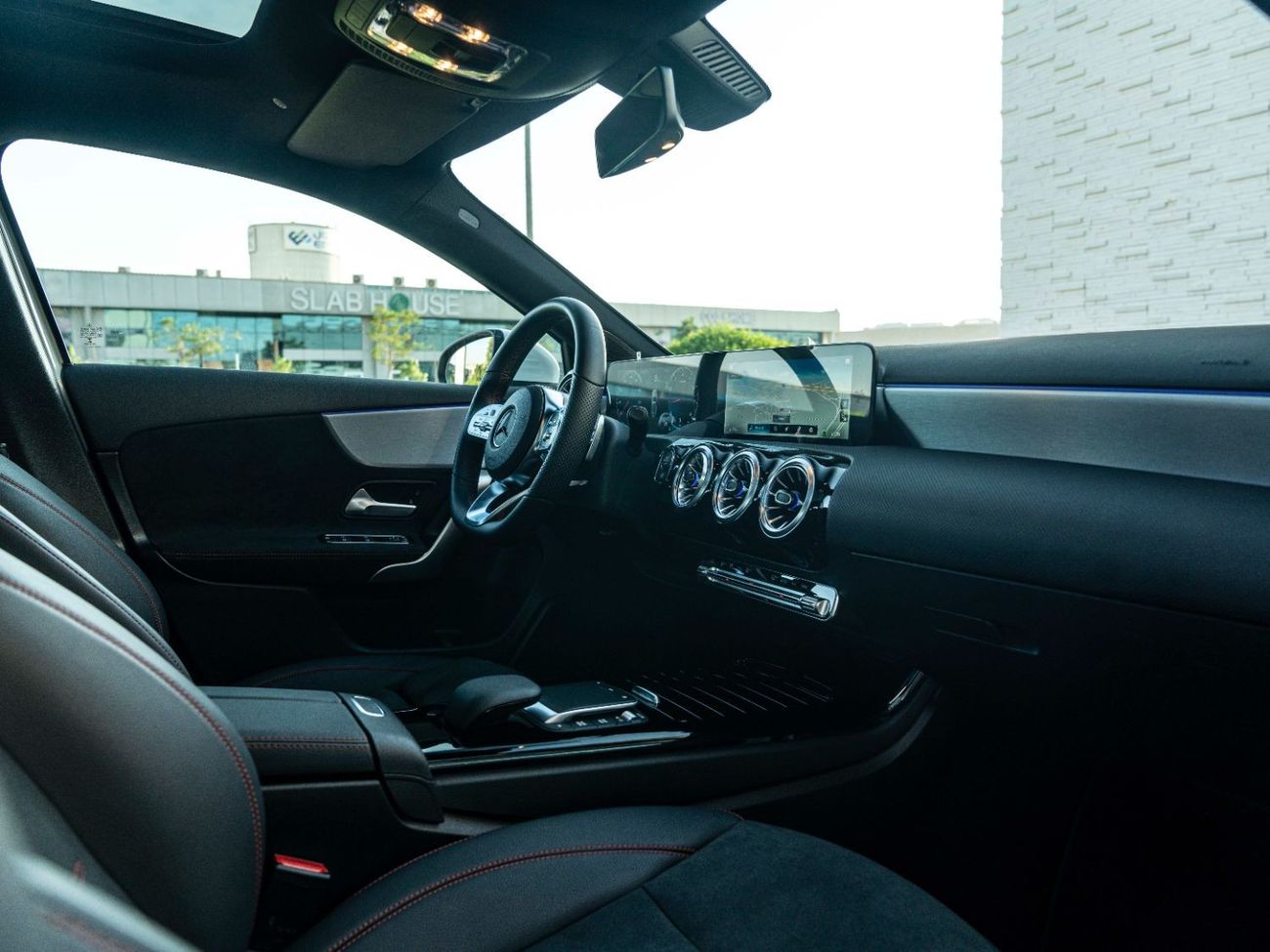 Mercedes-Benz A 200 AMG AED 2,359 PM • A200 AMG • ONLY 9,000 KMS • OFFICIAL MERCEDES-BENZ EMC WARRANTY UNTIL 2027