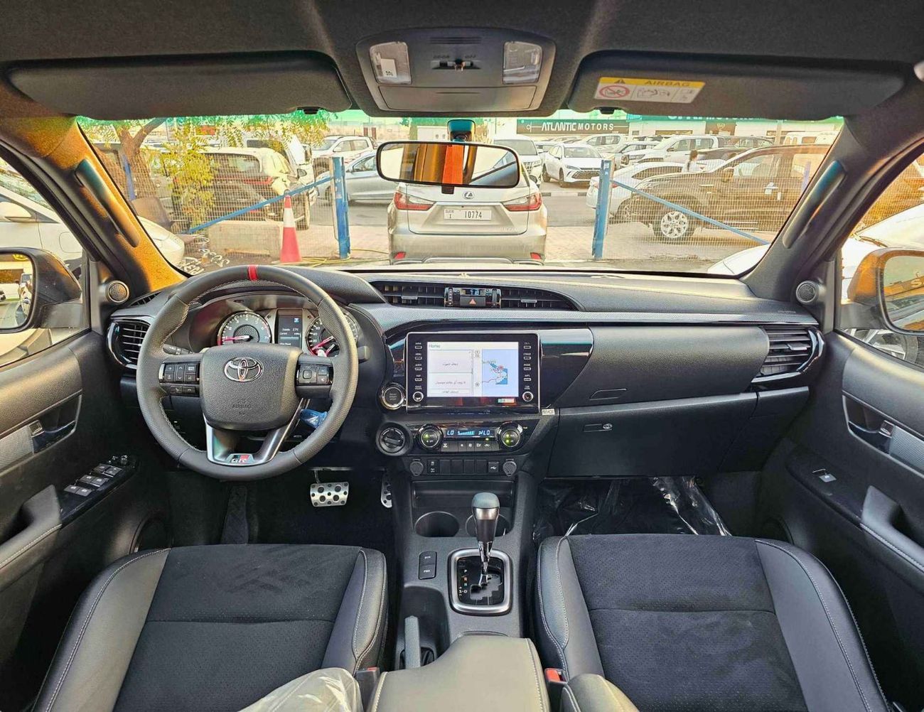 Toyota Hilux GR SPORT 4.0L PETROL GR SPORT || 4.0L PETROL V6 / OVER FENDER / 360*CAMERA / DRIVER PWR SEATS WITH LATHER (CODE# HGRPKW)