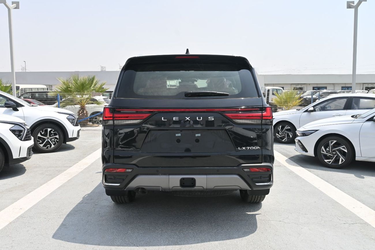 Lexus LX700h SIGNATURE 3.5L Twin-Turbo + Hybrid V6, Model 2026, Color Black inside Tan