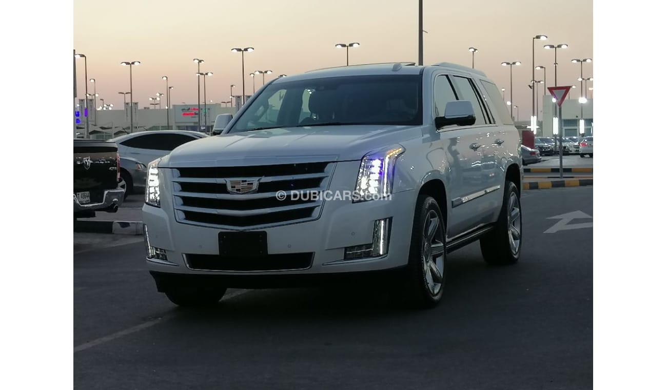كاديلاك إسكالاد كاديلاك اسكاليد بلاتينيوم ٢٠١٦ مواصفات خليجيه فل اوبشن رقم 1 بدون حوادث او صبغ نهائيا بحالة الوكاله