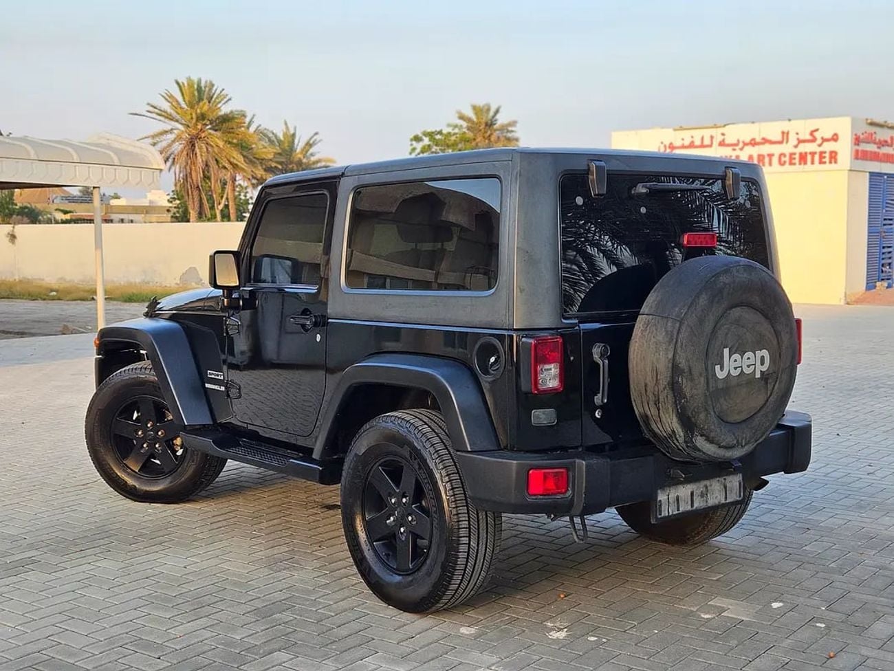 جيب رانجلر Sport GCC Specs 2 Door V6 Very Neat And Clean With Low KM