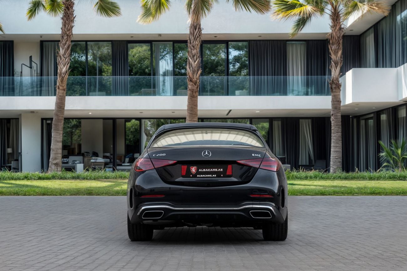 مرسيدس بنز C 200 C200 Premium Plus | 4,309 P.M | 0% Downpayment | AGENCY WARRANTY