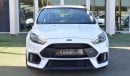 Ford Focus RS 2018 Euro Specs