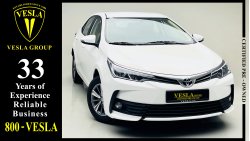 Toyota Corolla 2019 + SE PLUS + LEATHER SEATS + NAVIGATION + ALOOY / GCC / UNLIMITED MILEAGE WARRANTY / 773 DHS PM