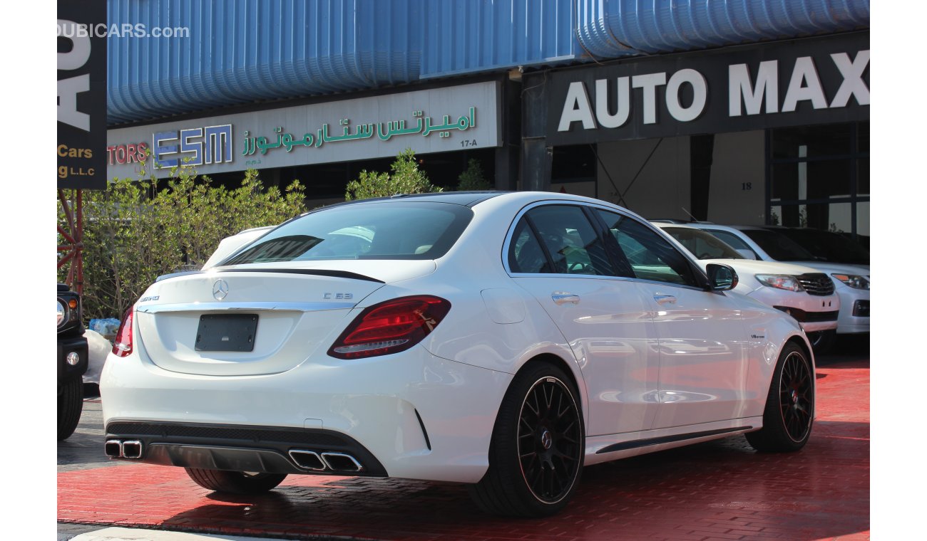 Mercedes-Benz C 63 AMG (2018) GERMAN SPEC