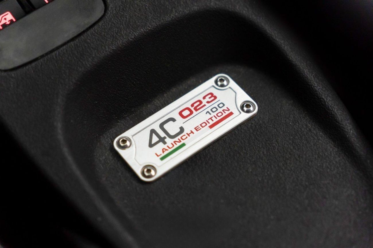 Alfa Romeo 4C Launch Edition 1.8L