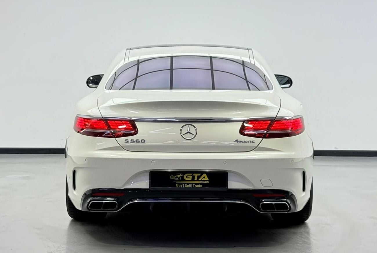 مرسيدس بنز S 560 2020 Mercedes Benz S560 4MATIC Coupe, Warranty, Full Service History, Excellent Condition, Japanese