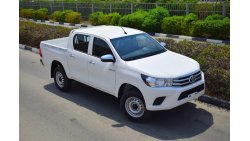 Toyota Hilux Double Cab Pickup DLX-G 2.4L Diesel 4WD Manual Transmission