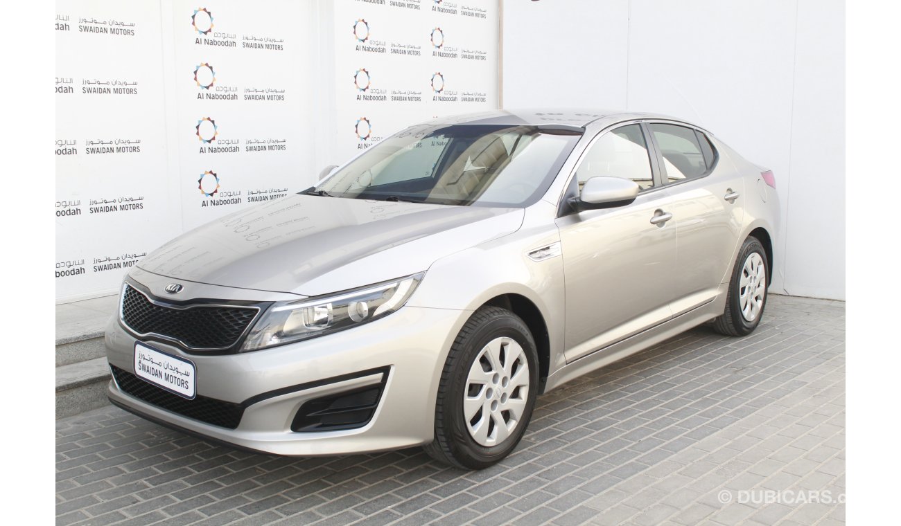 Kia Optima 2.0L 2015 MODEL WITH WARRANTY