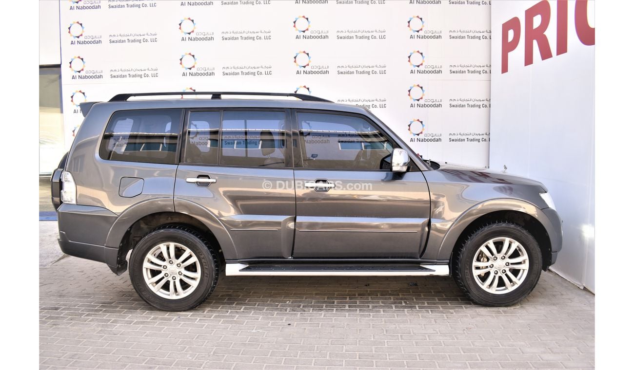Mitsubishi Pajero 3.8L  GLS V6 FULL OPTION 2016 GCC SPECS DEALER WARRANTY