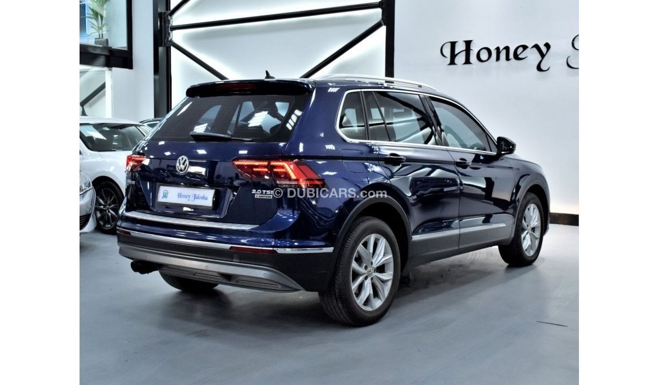 Volkswagen Tiguan EXCELLENT DEAL for our Volkswagen Tiguan 2.0TSi 4Motion ( 2017 Model ) in Blue Color GCC Specs
