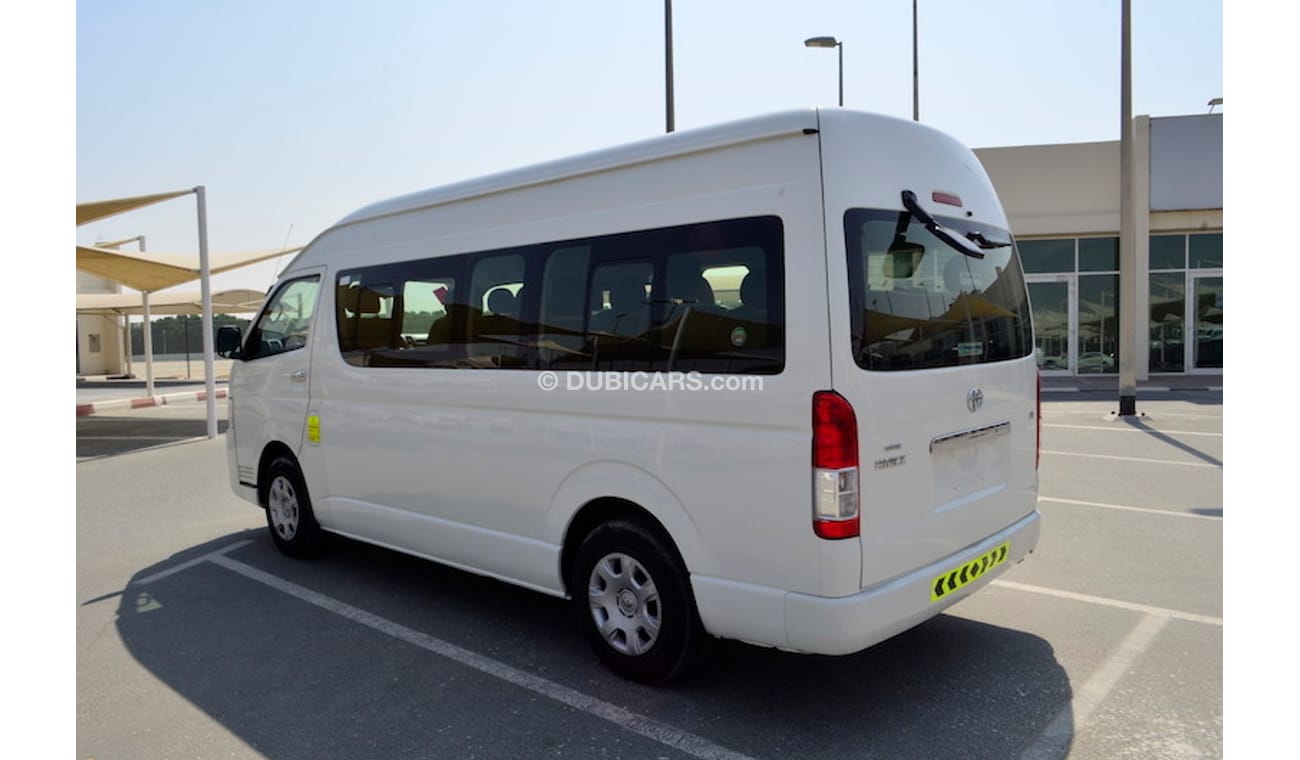 Toyota Hiace HIGH ROOF 15 SEATER BUS GCC SPECS