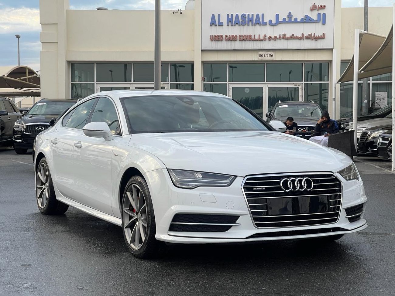 Audi A7 35 FSI quattro Audi A7 S line Super chard_Gcc_2017_Excellent_Condition _Full option