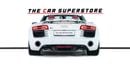 Audi R8 Spyder FSI 4.2L (430 HP) GCC-V8 Naturally Aspirated-Red Interior-Bang Olufsen Sound System