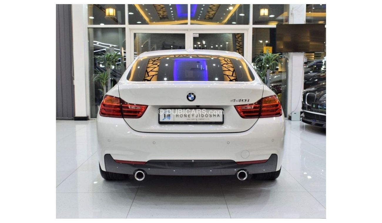 BMW 440i EXCELLENT DEAL for our BMW 440i M-Kit GranCoupe ( 2017 Model! ) in White Color! GCC Specs