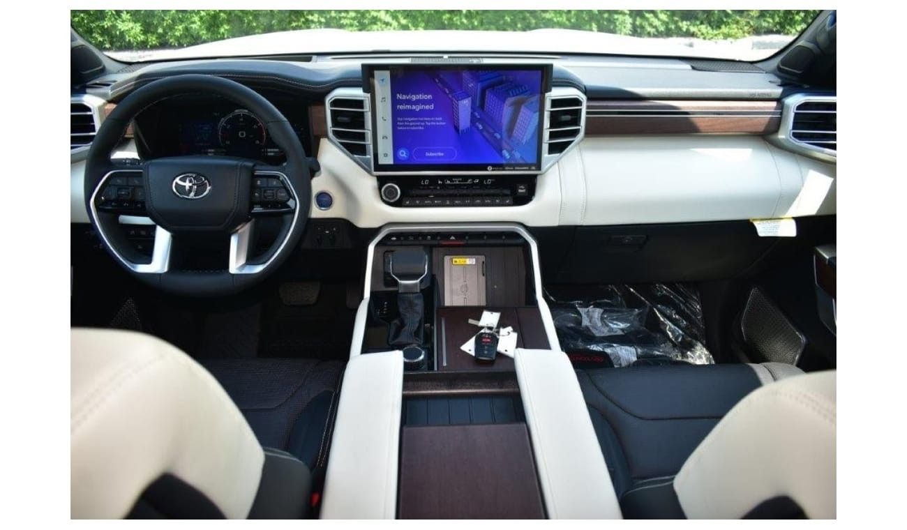 تويوتا سيكويا 2024 TOYOTA SEQUOIA CAPSTONE HYBRID V6 3.5L TURBO 4WD 7-SEATER AUTOMATIC