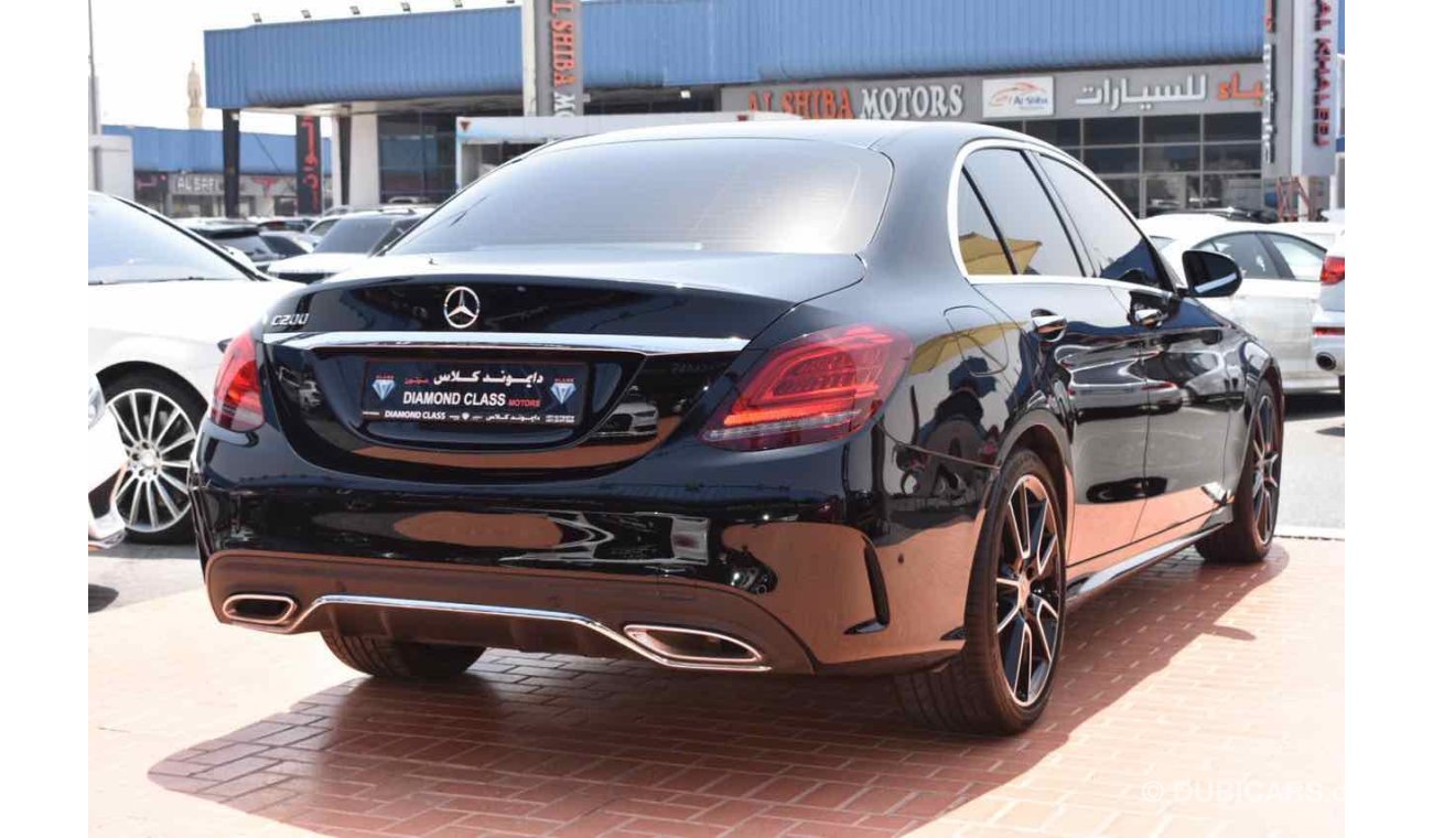 مرسيدس بنز C200 Gcc warranty panoramic service contract AMG