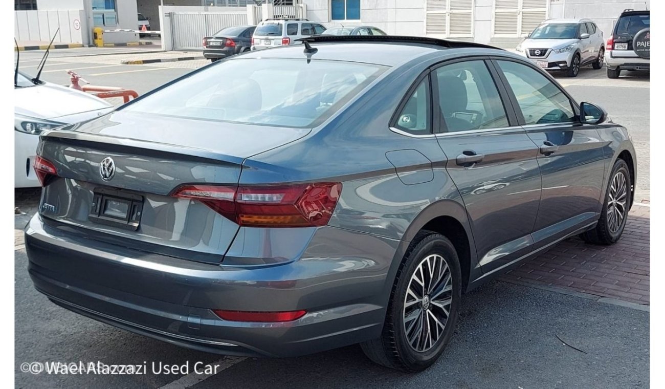 Volkswagen Jetta فولكس واجن جيتا 2019 امريكي الشكل الجديد فل اوبكشن   السياره بها :   دخول بدون مفتاح   بصمة داخلية