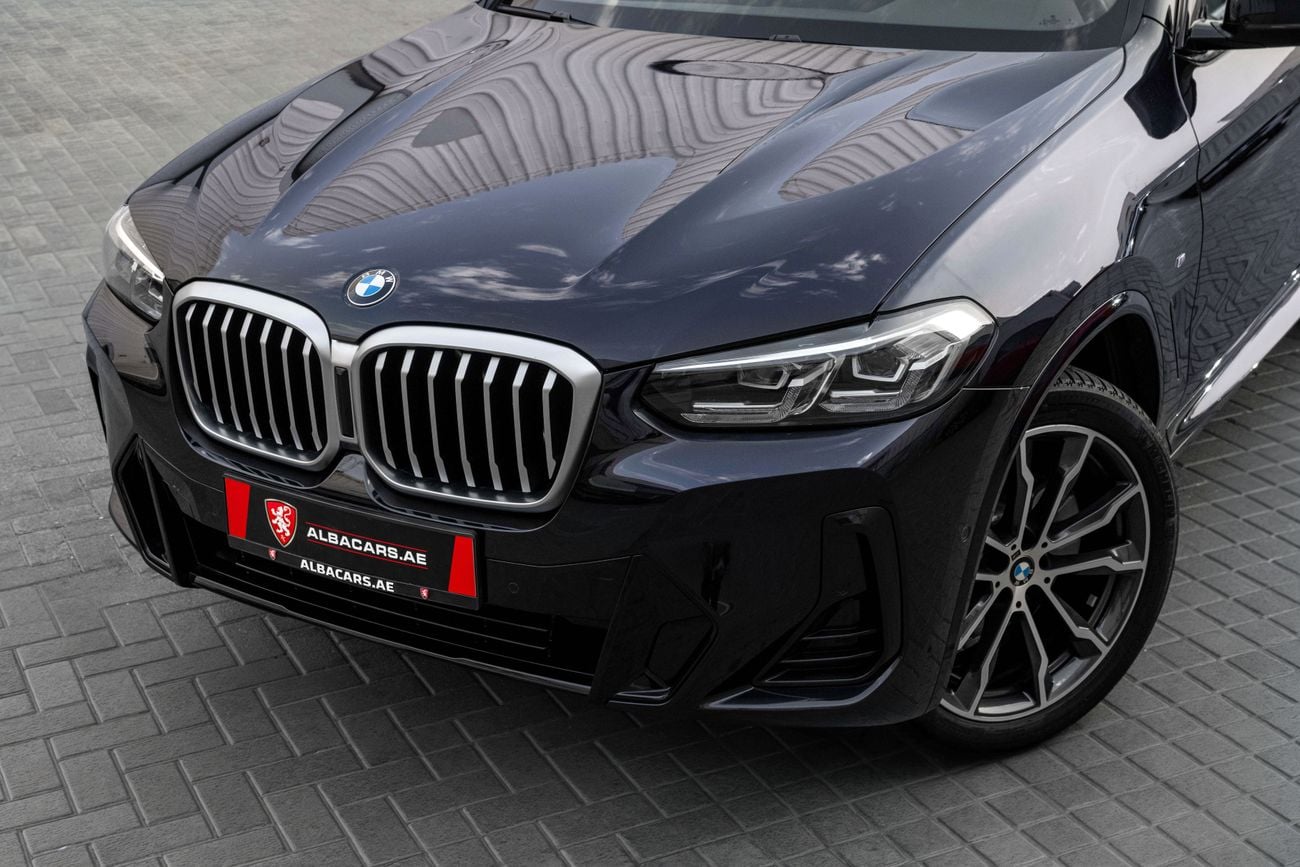 بي أم دبليو X3 XDRIVE 30i M SPORT X3 M-Kit | 3,428 P.M | 0% Downpayment | Agency maintained!