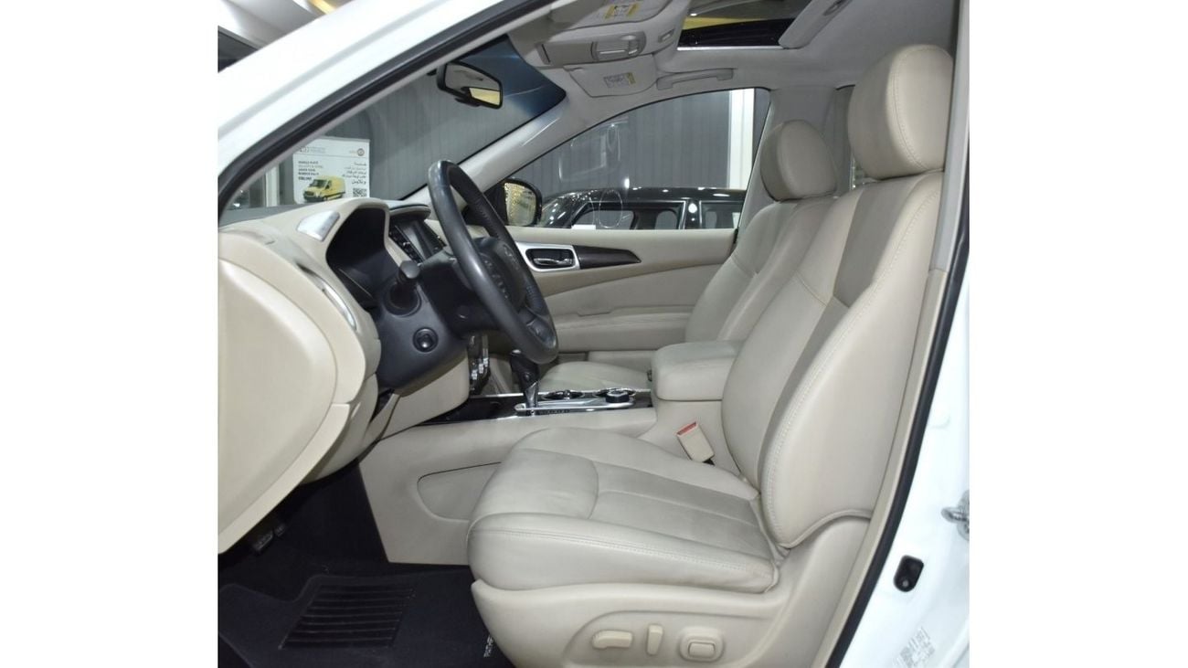 نيسان باثفايندر EXCELLENT DEAL for our Nissan Pathfinder SV 4WD ( 2017 Model ) in White Color GCC Specs