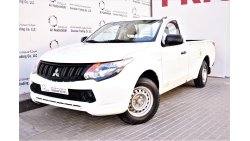 Mitsubishi L200 2.5L MT SINGLE CABIN 2WD 2018 GCC DEALER WARRANTY