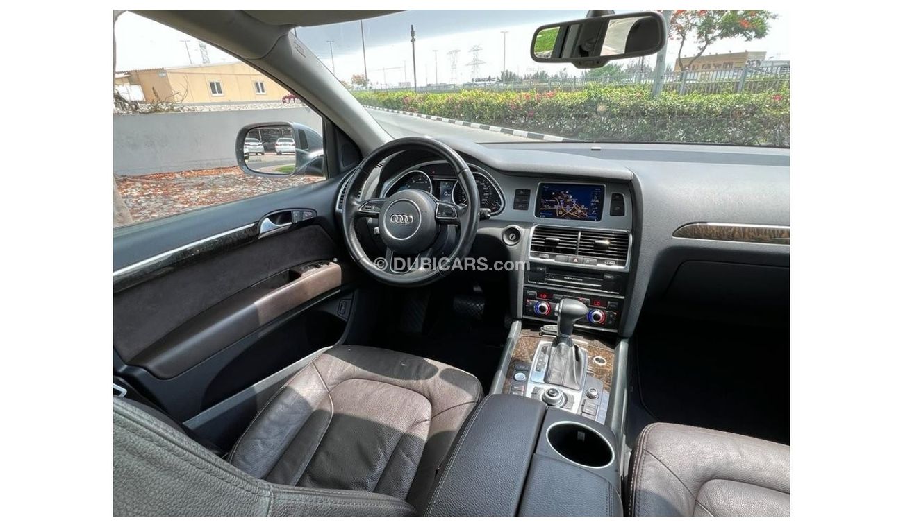 Audi Q7 FSI quattro S-Line AUDI Q7 2014 GCC S LINE FULL OPTIONS 7 SEATER IN PERFECT CONDITION
