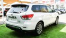 Nissan Pathfinder American import No.2, fingerprint, screen, cruise control, control wheels, sensors, camera screen, i