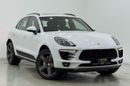 Porsche Macan S 3.0L (340 HP) 2017 Porsche Macan S, Full Service History, Sport Chrono Package, Excellent Conditio