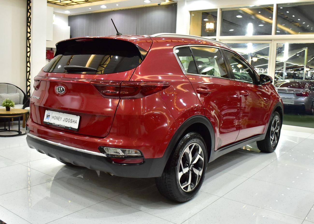 Kia Sportage EXCELLENT DEAL for our KIA Sportage ( 2021 Model ) in Red Color GCC Specs