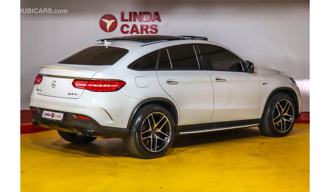 مرسيدس بنز GLE 43 AMG Mercedes-Benz GLE 43 Coupe 2017 GCC under Agency Warranty with Zero Down-Payment.