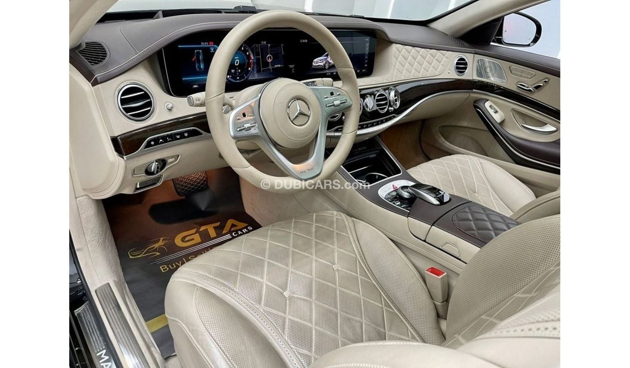 مرسيدس مايباخ S560 مايباخ 2020 Mercedes S560 Maybach 4MATIC, Full Gargash Service History, European Specs