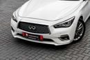 Infiniti Q50 Q50 | 1,078 P.M | 0% Downpayment | Warranty | Excellent Condition!