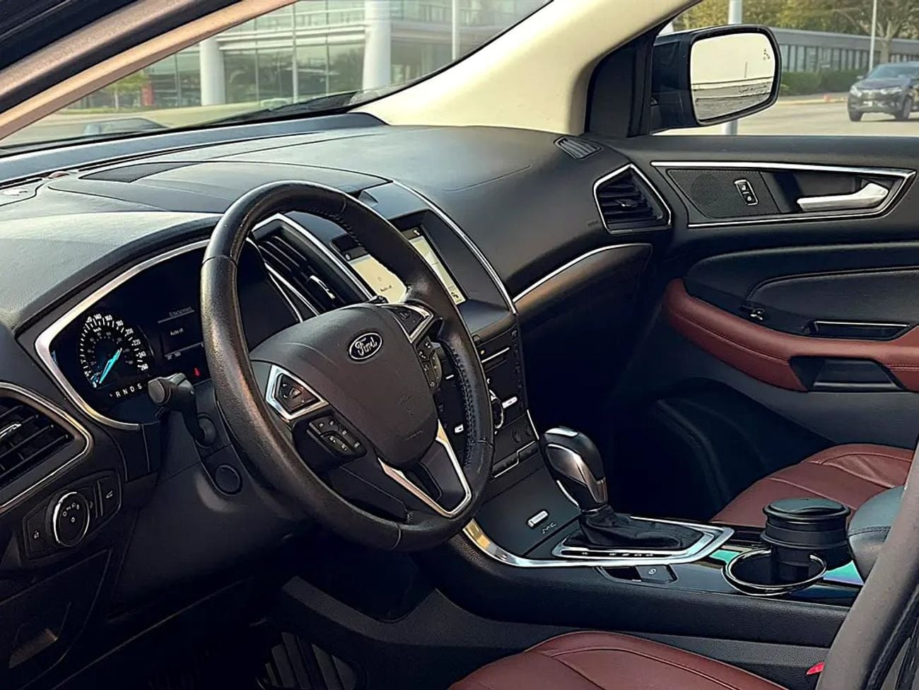 Ford Edge 1,045 P.M | 3.5 V6 Titanium - GCC Specs -under warranty | ORIGINAL PAINT