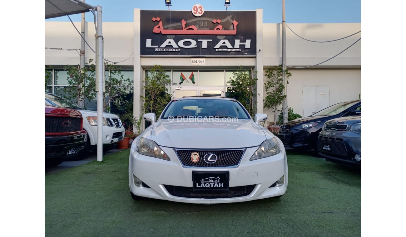Lexus IS250 2010 model, American specifications, leather hatch, cruise control, alloy wheels, sensors, Android s