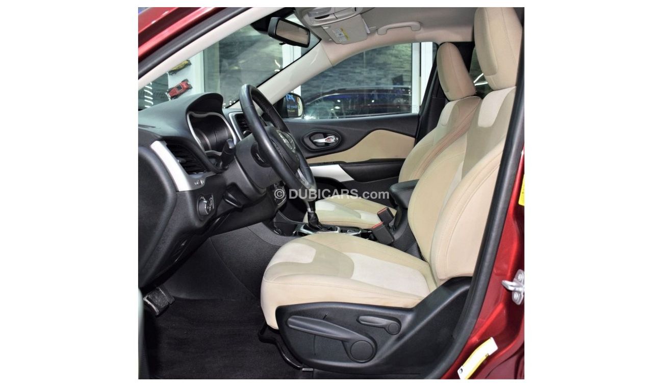 Jeep Cherokee EXCELLENT DEAL for our Jeep Cherokee LATITUDE ( 2018 Model! ) in Red Color! American Specs