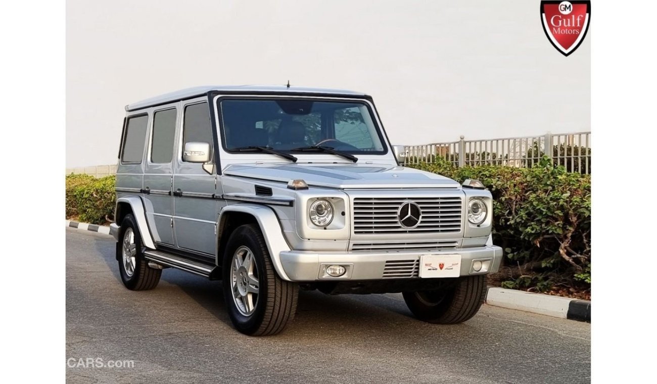 مرسيدس بنز G 55 AMG 2007-Japan Specifications- Original Paint -No Accident