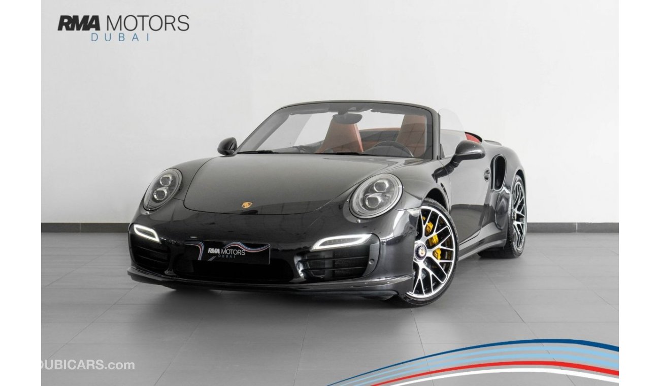 بورش 911 2014 Porsche 911 Turbo S Convertible / Full Porsche Service History & Porsche Warranty