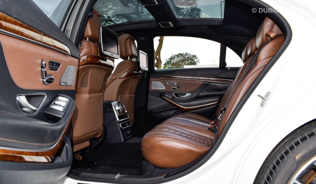 Mercedes-Benz S 500 EMC-V8-2015-Full Option-Excellent Condition-Bank Finance Available -Vat Inclusive
