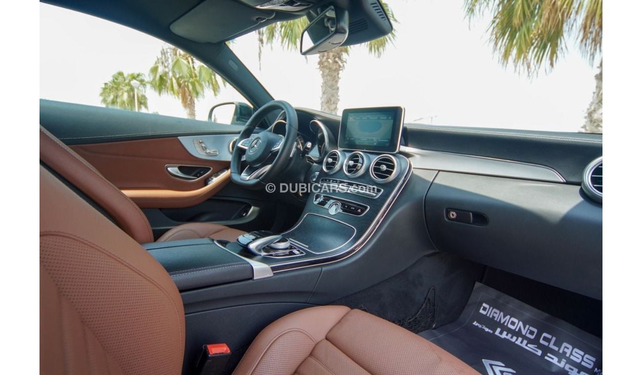 Mercedes-Benz C 300 Coupe Mercedes C300 AMG Coupe Panoramic Full option  2017 GCC Under Warranty