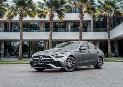 Mercedes Benz C200 C 200 C200 AMG | 3,623 P.M | 0% Downpayment | GARGASH WARRANTY