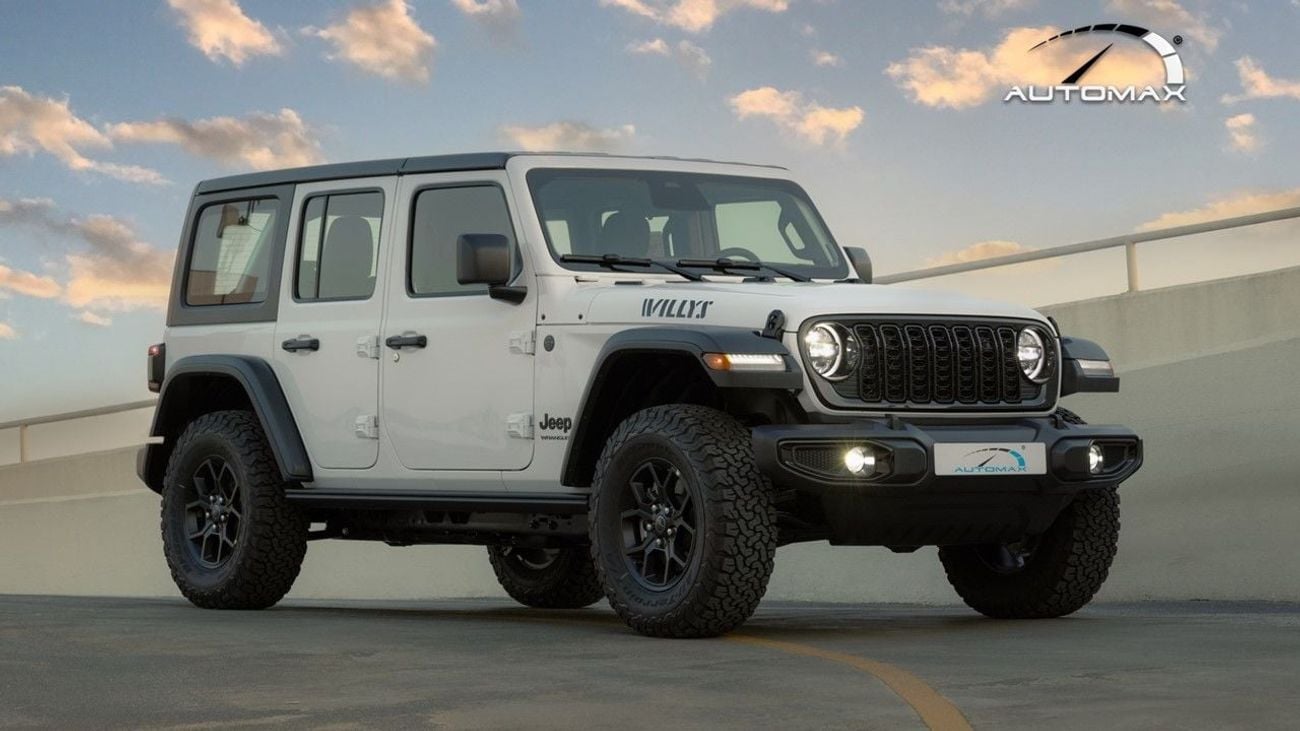 Jeep Wrangler (For Export , НА ЭКСПОРТ) Unlimited Willys V6 3.6L 2026 GCC Без пробега