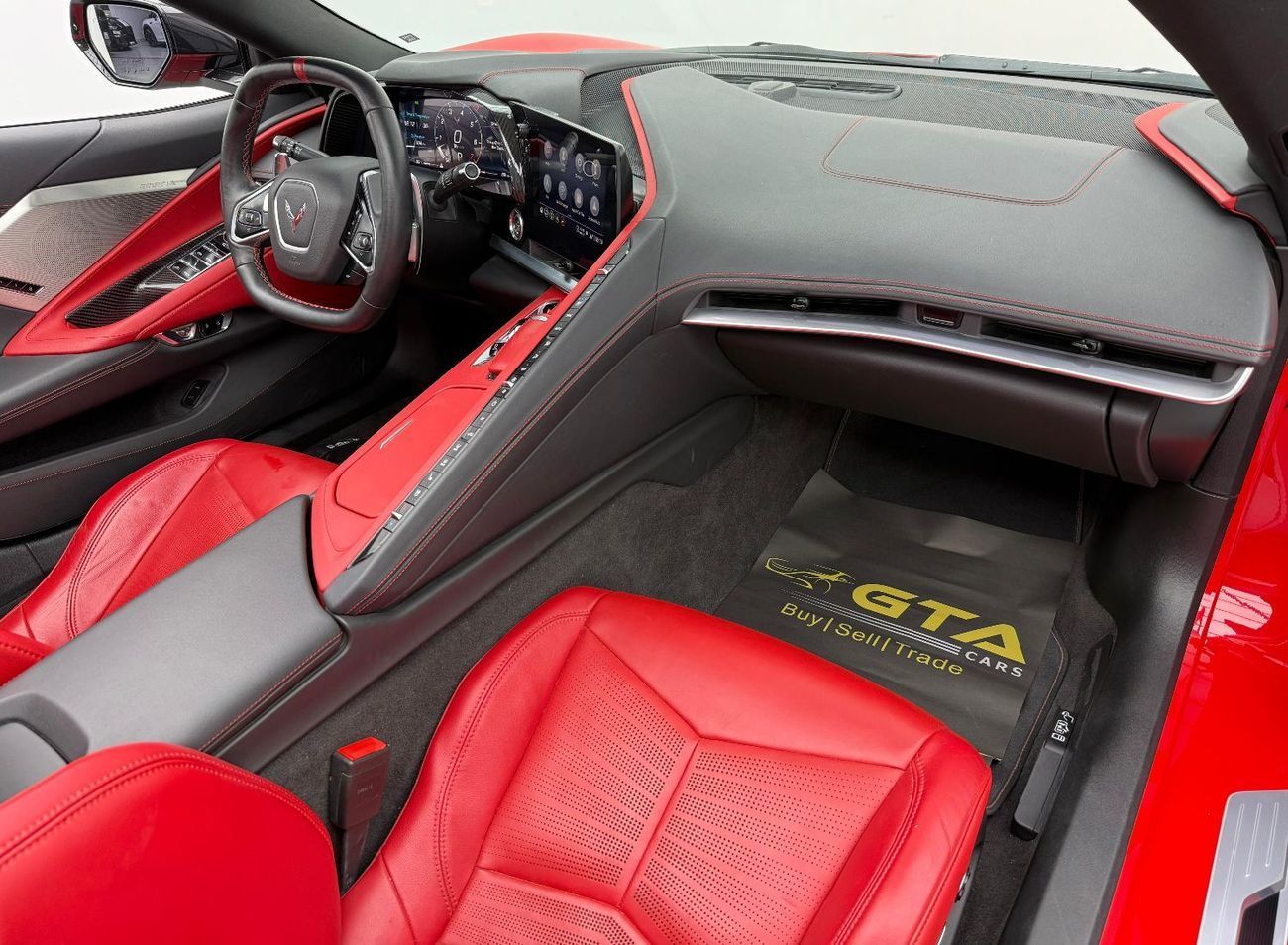 شيفروليه كورفت 3LT 6.2L (495 HP) Coupe 2022 Chevrolet Corvette C8 3LT, Warranty, Full Chevrolet Service History, Ex