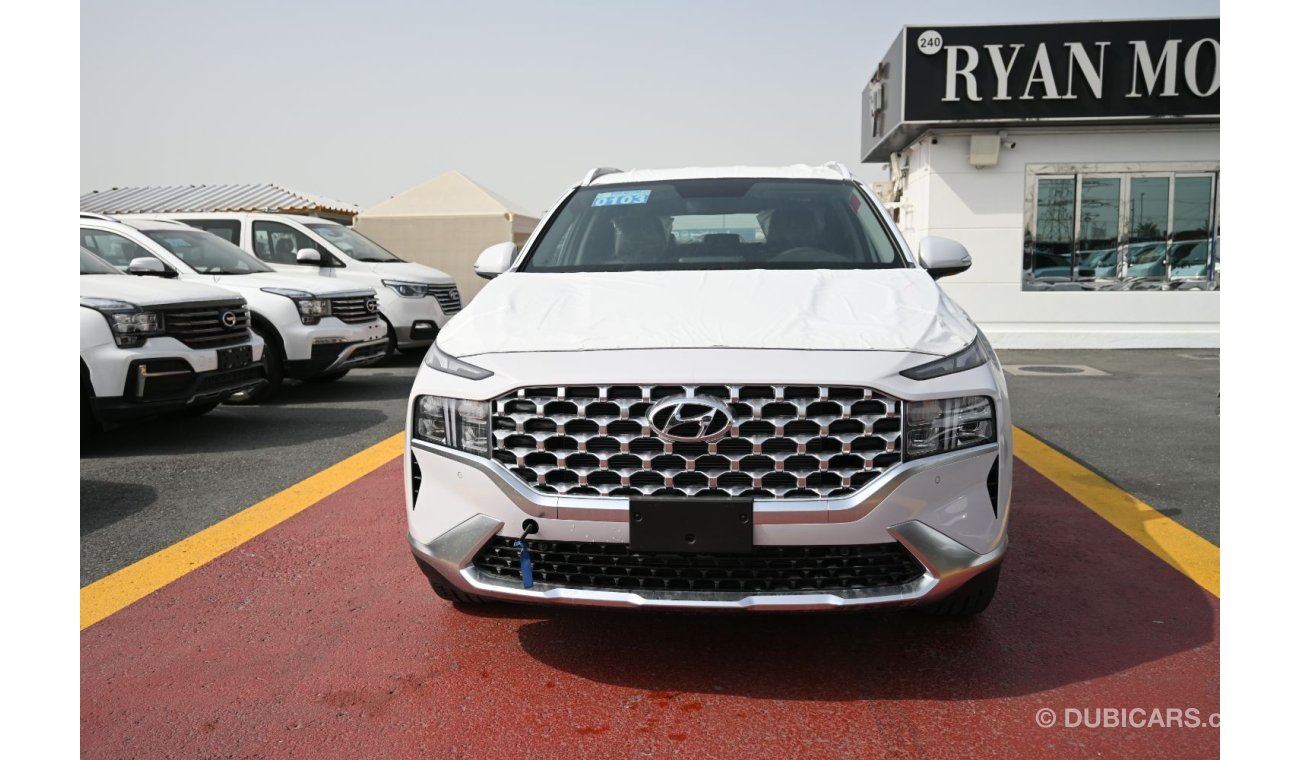 هيونداي سانتا في Hyundai SANTAFE 2.4L Petrol, SUV, 5Doors  Features: Front Electric Seats, Rear Camera, DVD, Push Sta