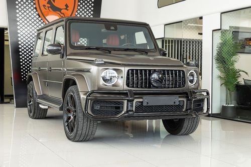 مرسيدس بنز G 63 AMG 4X4² Mercedes G63 AMG - Fully Loaded - Rear Entertainment System- 2024 Special Color 2 Years Gargash Auto