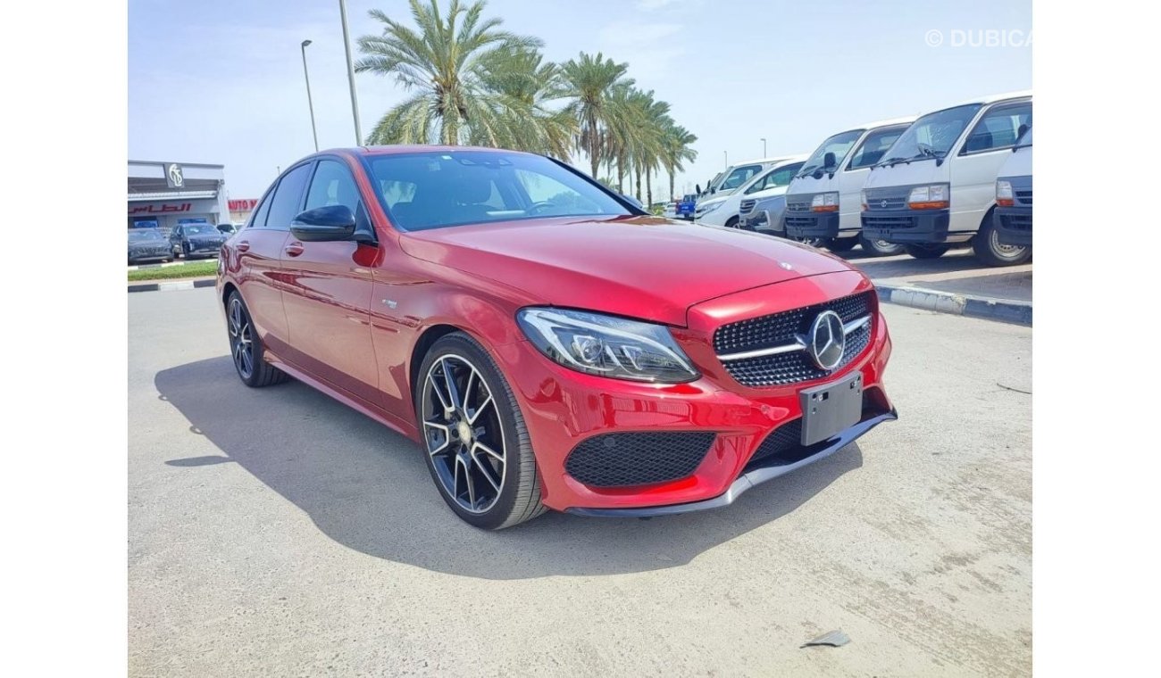 مرسيدس بنز C 43 AMG WDD2050641F347209 || MERCEDES BENZ	C43 || 	2016	RED ||