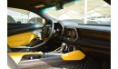 شيفروليه كامارو Camaro LT1 TURBO Full kit ZL1/Leather seats/CUSTOMIZED INTERIOR