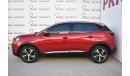 Peugeot 3008 1.6L ALLURE 2018 GCC SPECS WITH AGENCY BALANCE SERVICE CONTRACT AND WARRANTY
