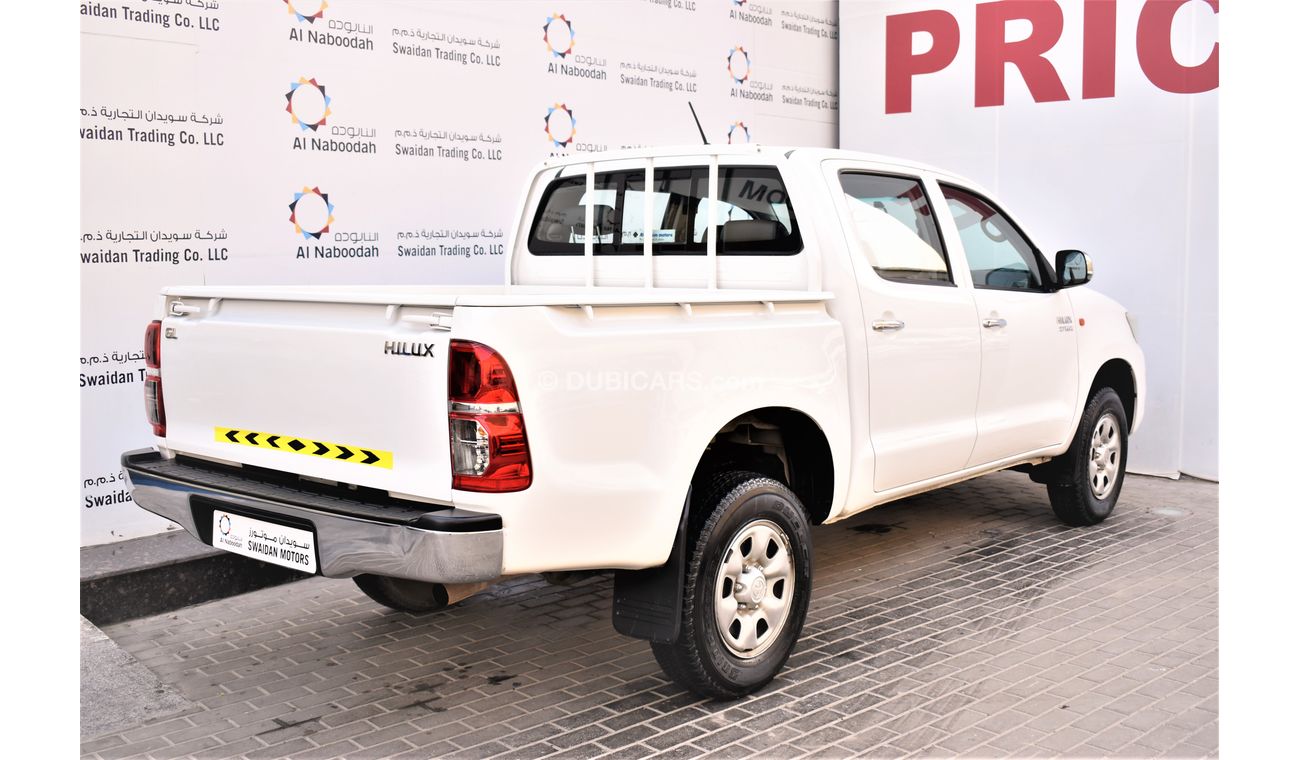 Toyota Hilux 2.7L GL 4WD AUTO DOUBLE CABIN 2015 GCC SPECS