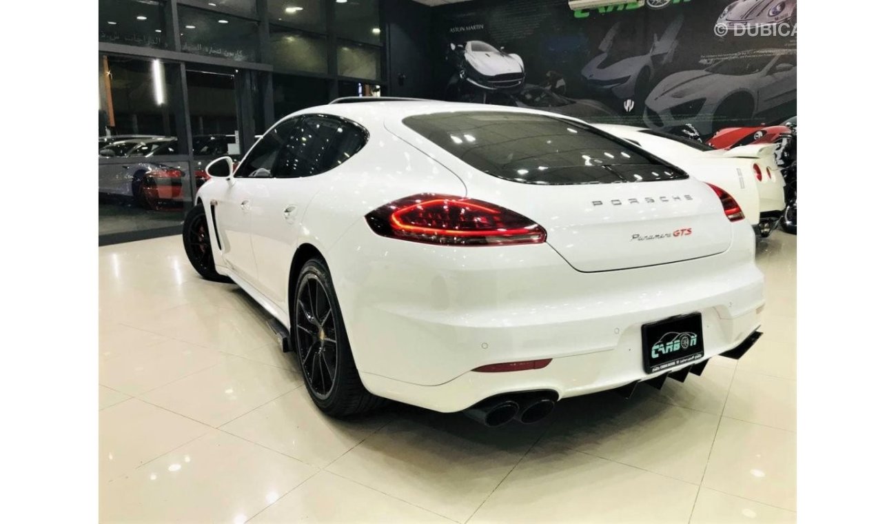 بورش باناميرا جي تي أس PORSCHE PANAMARA GTS GCC 2014 FOR 165K AED FULL SERVICE HISTORY LOW KILOMETRE AKRAPOVIC EXHAUST