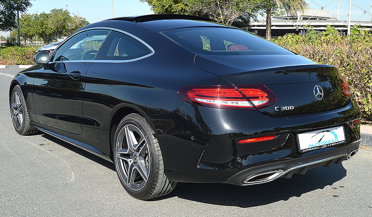 Mercedes-Benz C 300 Coupe AMG 2019, 2.0L Inline-4 Engine, GCC, 0km with 3 Years or 100,000km Warranty